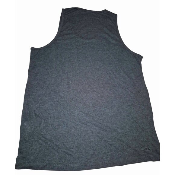 Adidas Mens Gray Climalite Tank Top M Sleeveless Athletic Gym Wear Lightweight - Picture 2 of 7
